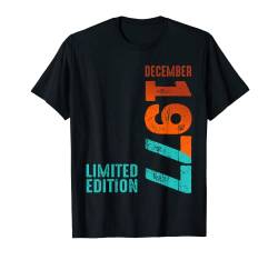 Dezember 1977 Jahr 1977 Retro 1977 Vintage 1977 Seit 1977 T-Shirt von Birth Since Month Of December Retro Vintage Year