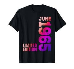 Jahr 1965 Monat Juni 1965 Retro 1965 Vintage 1965 T-Shirt von Birth Since Month Of June Retro Vintage Year