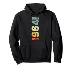 Retro Vintage Juni 1964 Jahr 1964 Vintage 1964 Seit 1964 Pullover Hoodie von Birth Since Month Of June Retro Vintage Year