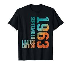 1963 Limited Edition September 1963 Jahr 1963 Retro 1963 T-Shirt von Birth Since Month Of September Retro Vintage Year