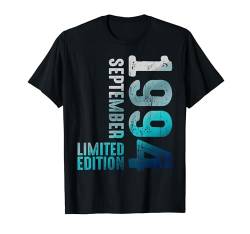 September 1994 Limitierte Auflage 1994 Retro 1994 Vintage 1994 T-Shirt von Birth Since Month Of September Retro Vintage Year