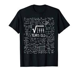 38. Geburtstag Quadratwurzel von 1444: 38 Jahre alt T-Shirt von Birthday Design For Physics & Science Lovers
