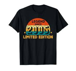 Eine Legende Seit 2005 Limited Edition geboren im Jahr 2005 T-Shirt von Birthday Geburtstag Designs24