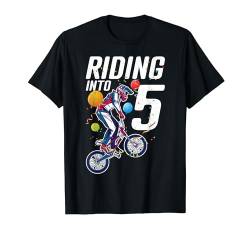 In 5 Jahre BMX Bike 5 Birthday T-Shirt von Birthday Gift Surprise