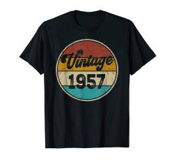 Lustige Vintage 1957 Geburtstag 66 Jahre alt Geburtstag Dekoration T-Shirt von Birthday Gift