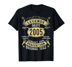 19th Birthday Gifts Man Woman 19 Years 2005 Decorative Funny T-Shirt von Birthday Gifts For Man Woman