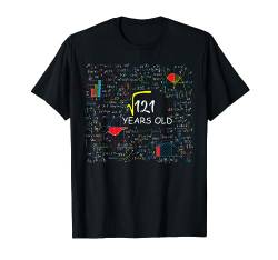 11. Geburtstag – quadratische Wurzel von 121 – 11 Jahre alt T-Shirt von Birthday Shirt For Physics & Science Lovers
