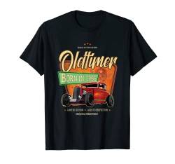 Oldtimer Hot Rod geboren 1966 Geburtstag T-Shirt von Birthday gift