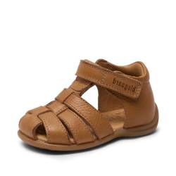 Bisgaard Kinder Miniletten/Lauflernschuhe/Sandalen Carly Braun Rauleder, Größe:20, Farbauswahl:braun von Bisgaard