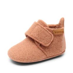 Bisgaard Unisex Kinder Baby Wool Lauflernschuh, Rose, 22 EU von Bisgaard