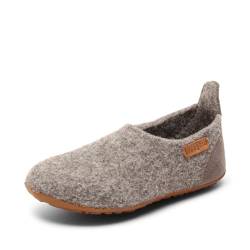 Bisgaard Unisex Kinder Wool Basic Slipper, Grau, 22 EU von Bisgaard