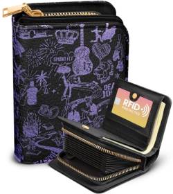 Bistup Organ Wallet, 7-Lila, Schwarz, Modern von Bistup