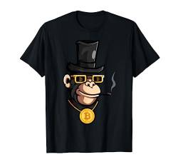 Bitcoin Gorilla BTC Apes Are Strong Together T-Shirt von Bitcoin, BTC & Krypto Geschenke