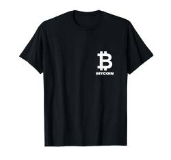 Bitcoin Logo auf dem Herzen T-Shirt von Bitcoin, BTC & Krypto Geschenke