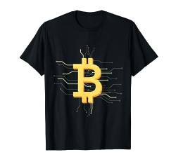 Modern BTC Bitcoin T-Shirt von Bitcoin, BTC & Krypto Geschenke
