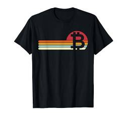 Sunset Btc Bitcoin T-Shirt von Bitcoin, BTC & Krypto Geschenke
