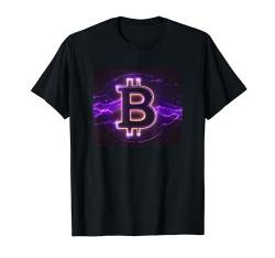 Bitcoin Logo Zeichen Symbol Ticker Violett Lila BTC T-Shirt von Bitcoin fixes this Krypto Währung Geld Hodl Hold