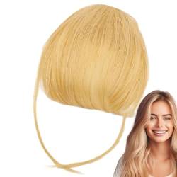 Bitong Bang Clip in Haarverlängerungen,Bang Extensions Clip Echthaar,Clip-on-Air-Bangs-Echthaarverlängerungen | Naturfarbene Clip-on-Pony-Haarverlängerung, Echthaar-Pony-Erweiterungen, stilvolle von Bitong