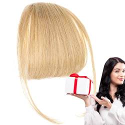 Bitong Bang Clip in Haarverlängerungen,Bang Extensions Clip Echthaar | Echthaar-Pony-Erweiterungen - Naturfarbene Clip-on-Pony-Haarverlängerung, Echthaar-Pony-Erweiterungen, stilvolle von Bitong