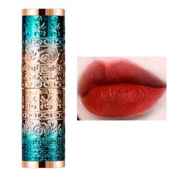 Matter seidiger Lippenstift | Lip Stain Nicht klebender natürlicher feuchtigkeitsspendender Lipgloss - Lippen-Make-up-Zubehör für Dating, Partys, Zuhause, Arbeit, Reisen, Geschäftsreisen Bitong von Bitong