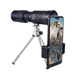 Teleskop 4K 10-300X40mm Super Telephoto Zoom Monokular Teleskops Tragbar Tragbares Spotting für Camping Erwachsene Kinder Astronomie Geschenk Spielzeug von Bixmox11