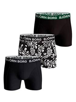 Björn Borg | Björn Borg Cotton Stretch Boxer 3P, Boxershorts für Herren, Multipacks erhältlich, Multipack 11, Small von Björn Borg