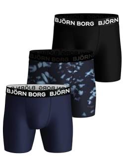 Björn Borg Bjorn Borg Performance Box 3er-Pack, Boxershorts für Herren, Trainingsunterwäsche, Multi-Packs erhältlich, MP003, Medium von Björn Borg