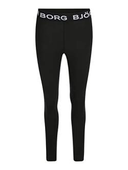 Björn Borg Damen Borg Regular Tights Leggings, Black Beauty, XXL von Björn Borg