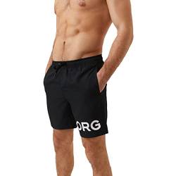 Björn Borg Herren Borg Swim Shorts Pants, Black, L von Björn Borg