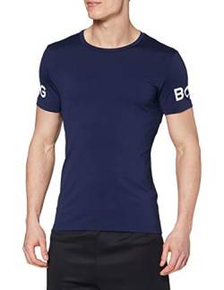 Björn Borg Men's Borg T-Shirt, Navy blau, Small von Björn Borg