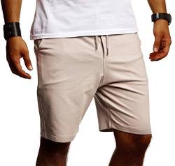 Björn Swensen Herren Kurze Hose Jogginghose Shorts Trainingshose Sporthose Slim Fit Männer Jogging Fitnesshose Fitness-Short für Training Sport Bodybuilding BS2001 S D Grau von Björn Swensen