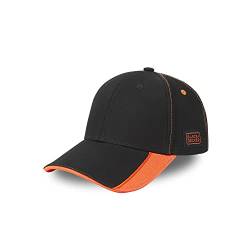 BLACK+DECKER Cap Herren 100% Baumwolle, Tracker Kappe Herren, Langlebig, Angenehm von Black+Decker