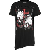 Black Blood by Gothicana - Gothic T-Shirt - S bis XXL - für Damen - Größe M - schwarz von Black Blood by Gothicana