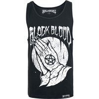 Black Blood by Gothicana - Gothic Tank-Top - Praying Hands - S bis XXL - für Männer - Größe L - schwarz von Black Blood by Gothicana