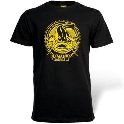 Black Cat Established Collection T-Shirt - Angelshirt, Größe:S von Black Cat