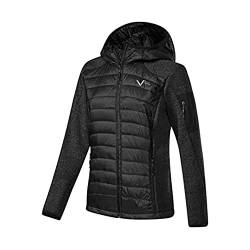 Black Crevice Damen Hybridjacke, schwarz, 38 von Black Crevice