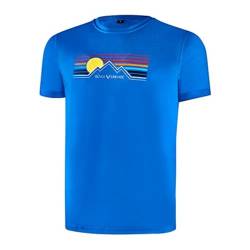 Black Crevice Herren Merino T-Shirt,Light Blue, M von Black Crevice