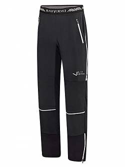 Black Crevice Herren Skitourenhose, schwarz/weiß, S von Black Crevice