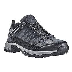 Black Crevice Herren Trekkingschuhe, Wasserdicht, Low, dunkelgrau, 42 von Black Crevice