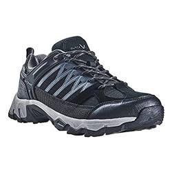 Black Crevice Herren Trekkingschuhe, Wasserdicht, Low, schwarz, 42 von Black Crevice