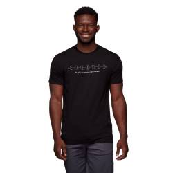 Black Diamond Herren Icon Full Moon T-Shirt, Black, L von Black Diamond