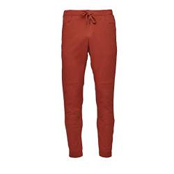Black Diamond M Notion Pants Rot - Bequeme leichte Herren Baumwoll Kletterhose, Größe L - Farbe Burnt Sienna von Black Diamond