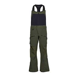 Black Diamond M Recon Pro Stretch Bib Oliv - wasserdichte technische Herren Ski Latzhose, Größe S - Farbe Tundra von Black Diamond