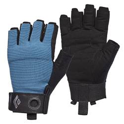 Black Diamond Unisex Crag Half-Finger Gloves Kletter-Handschuhe, Klettersteig, Astral Blue, XL von Black Diamond