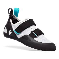 Black Diamond W Momentum Climbing Shoe Schwarz-Weiß - Komfortabler Damen Einsteiger Kletterschuh, Größe EU 40 - Farbe Bl von Black Diamond