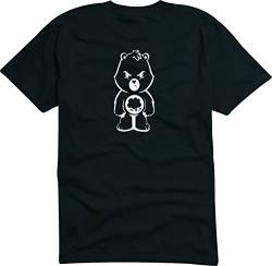 T-Shirt Herren - Grumpy Care Bear von Black Dragon