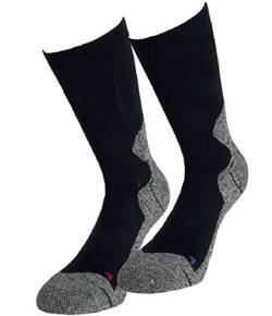 Black Jungle Funktionsstrümpfe Trekkingsocken Wandersocken Treckingsocken Outdoorsocken Socken (6, 52-54) von Black Jungle