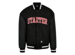 Blouson STARTER BLACK LABEL "Herren Starter Team Jacket" Gr. L, schwarz (black) Herren Jacken Übergangsjacken von Black Label