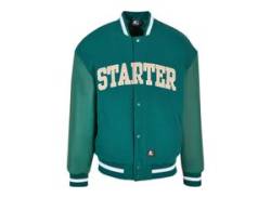 Blouson STARTER BLACK LABEL "Herren Starter Team Jacket" Gr. M, grün (darkfreshgreen) Herren Jacken Übergangsjacken von Black Label