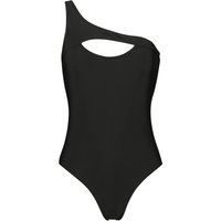 Black Premium by EMP Badeanzug - Asymmetric Swimsuit - S bis XXL - für Damen - Größe L - schwarz von Black Premium by EMP